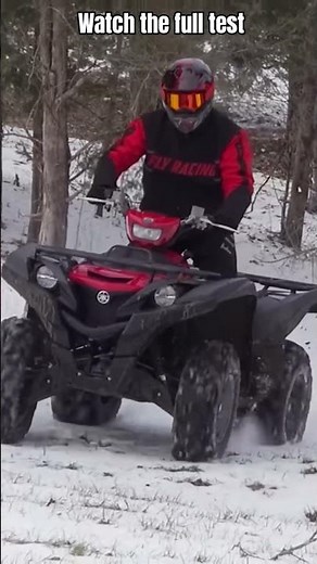 The Grizzly's suspension and handling really stand out. #YamahaGrizzly #YamahaGrizzly700