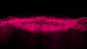 Dark pink color moving particles background