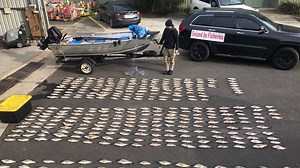 Fishers charged over alleged illegal haul