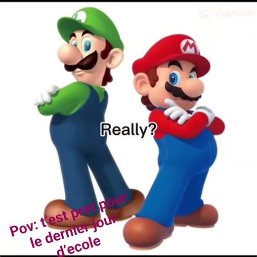 pov: t’est pour le dernier jour d’école
