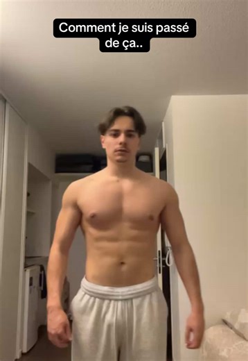 Transformation sur 6 mois, comment sécher ? Code NMA_GAEL nutrimuscle #winterarc #gym #prime