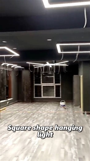 iglite global on Instagram: "Gym project Linear hanging light Square shape hanging light Contact us: @iglite_global_23 _ _ #iglite #gymlifestyle #hanging #lightshow #viral"