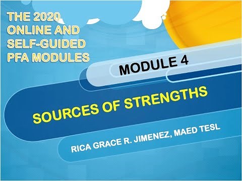PFA Module 4 Sources of Strengths