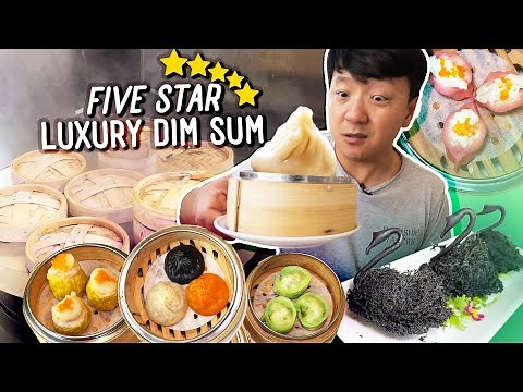 FIVE STAR LUXURY Dim Sum & Malaysian Chili Crab in Kuala Lumpur Malaysia