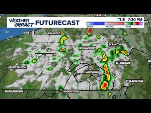 Live radar | Scattered thunderstorms make their way across Pennsylvania