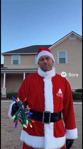 2.1K views · 31 reactions |  We’re booking up fast for Christmas light installs! ✨ Get 10% OFF when you book by Oct 31. Professional install, maintenance, removal & storage.  678-481-7877 |  redlinewashing.com #ChristmasLights #HolidayLighting | Redline Pressure Washing & Landscape Lighting | Facebook