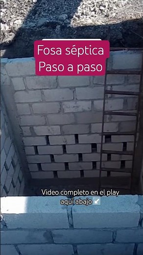 Cómo hacer FOSA SÉPTICA #hazlotumismo #summeronshorts #construccion