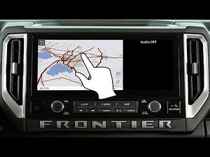 2025 Nissan Frontier - Map Screen Overview (if so equipped)