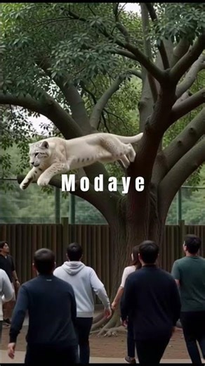 동물이 벽을 타고 탈출했다?! 동물원 초대형 사건 발생!사람들 패닉!Animal Escapes the Zoo?! Wall-Run Jump Shocks Everyone!