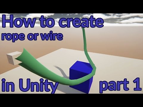 Create Rope/Wire in Unity, Tutorial - From game idea to Steam - ep10