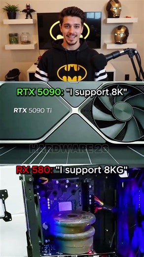 RX 580 VS RTX 5090 #pcgaming #benchmark #rtx5050 #gtx1080ti