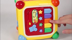 Multi Learning Educational Toy 6 Sides Musical Kids Activity Cube Game
