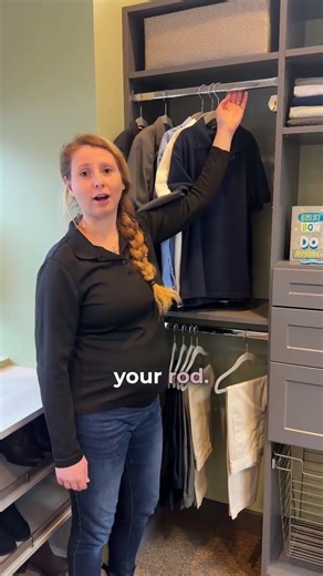 Adjustable Closet Rod Height | Inspired Closets CT & Westchester NY