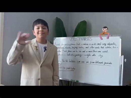 📘 Verb Phrases in Context | Grade 6–7 English Grammar | Ayse Huang