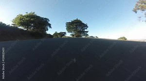 Time lapse of Highway 101 at Marin County, California