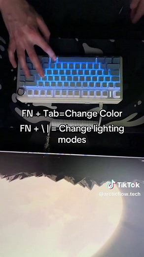 Change Your Aula F75s Keyboard Color and Lighting