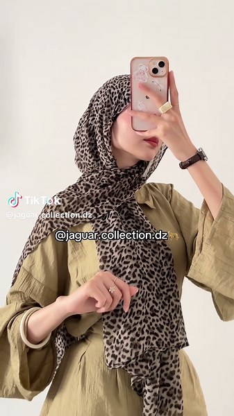Des pièces uniques, inspirées de la force et de l’élégance du jaguar 🐆. Un style audacieux, raffiné et intemporel… rien que pour vous. Prix : 1300da au lieu de 1500da ✅ @Bstyyyle 😩❤️ Livraison 58 wilaya 🚚 #foryoupage❤️❤️ #explore #fyp #femme #foulard