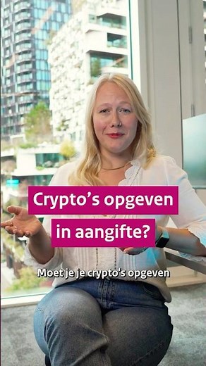 Moet je je crypto’s opgeven in de aangifte inkomstenbelasting?