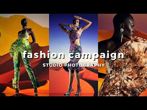 Shooting a Fashion Campaign | Studio Photography Behind The Scenes Vlog
