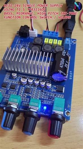 TPA3116 power amplifier board 50wx2