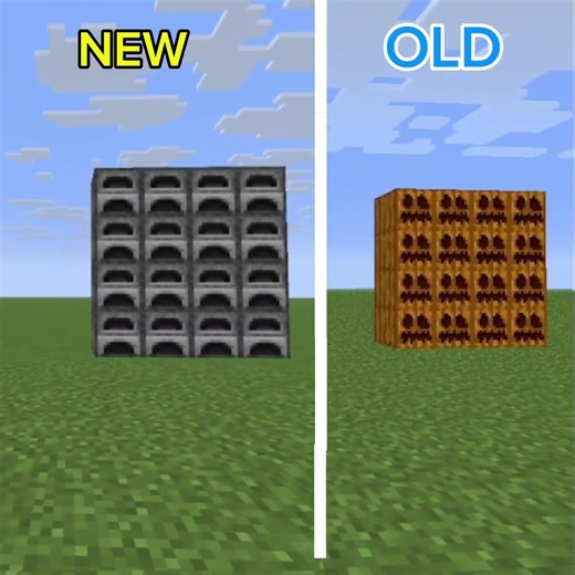 Old Vs New in Minecraft