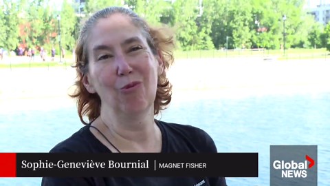 Magnet fishing grows in popularity in Quebec