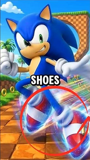 How Does Sonic ACTUALLY Run That Fast? #shorts