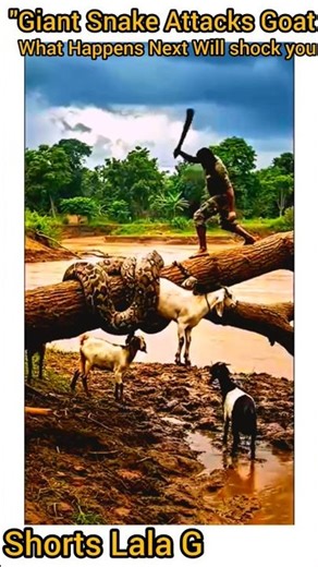 "Giant Snake Attacks Goat — What Happens Next Will Shock You!"