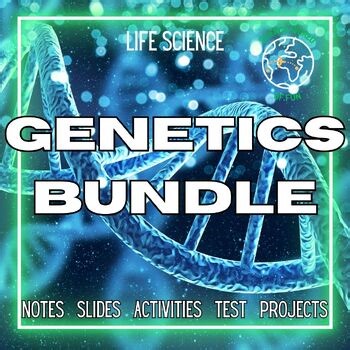 Heredity & Genetics Unit Bundle - Life Science Middle School Digital   Printable