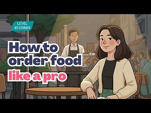 How to Order Food Like a Pro | Easy English Conversation for Beginners | Daily English