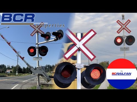Railroad Crossings of the BC Rail Port Sub