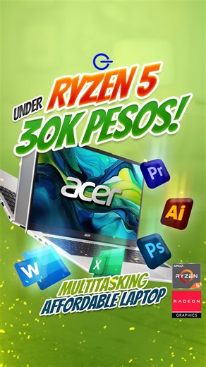 Simple and Smooth, this is the Acer Aspire Lite 15. ✨ Designed for everyday productivity, this laptop delivers responsive performance for work, study, and online tasks. It’s an ideal companion for users who want affordable reliability. Check it out at www.gigahertz.com.ph #GigaHertz *𝘗𝘳𝘪𝘤𝘦𝘴 𝘢𝘳𝘦 𝘴𝘶𝘣𝘫𝘦𝘤𝘵 𝘵𝘰 𝘤𝘩𝘢𝘯𝘨𝘦 𝘸𝘪𝘵𝘩𝘰𝘶𝘵 𝘱𝘳𝘪𝘰𝘳 𝘯𝘰𝘵𝘪𝘤𝘦. | GigaHertz