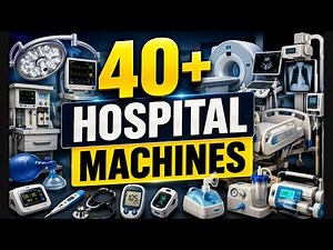 40 Hospital Equipments | Hospital machines | ICU, OT | Hospital knowledge | Medical Knowledge