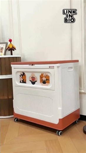 🧺 Best Plastic Cloth Storage Boxes | Foldable & Durable Clothes Organizer Review 🧦✨#diy #shorts