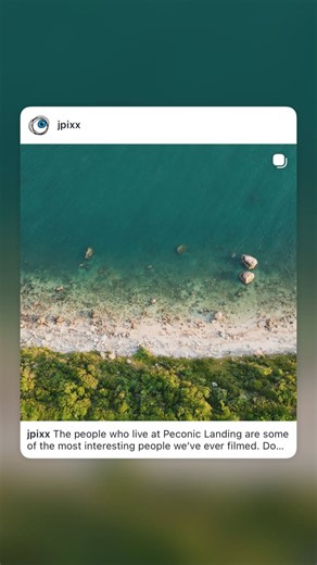 Peconic Landing on Reels