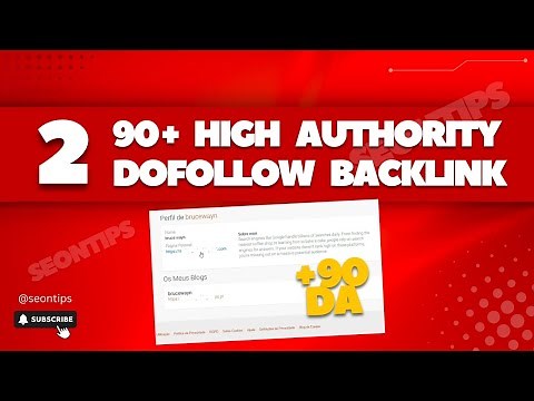 Get Free 90+ High Authority Dofollow Backlinks For Website - Link building SEO Strategy