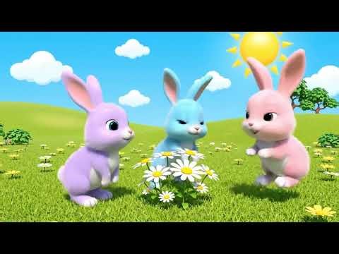 Cómo nacen los conejos 🐰💖 | Video largo para bebés y niños