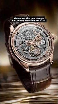 NEW 2026 Jaeger-LeCoultre Watches - Watches & Wonders
