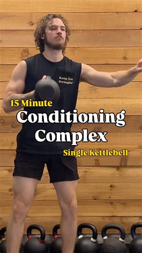 15 Min Kettlebell Conditioning Complex #kettlebell #conditioning #complex