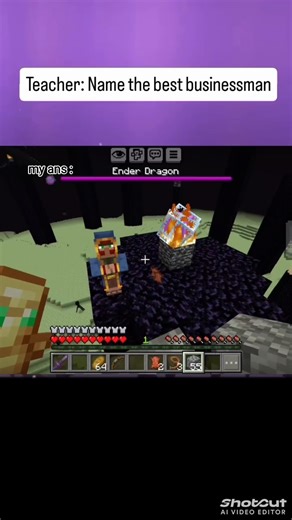 Real business in Minecraft 😬#minecraft#shorts