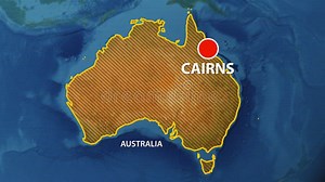 Geolocation of the City of Cairns on the Map Stock Video - Video of planet, cartography: 278607409