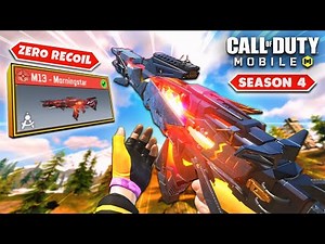 ZERO Recoil M13 Loadouts In Season 4 Battle Royale | COD Mobile | BEST Oden Gunsmith Builds For BR