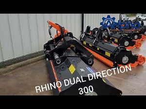 New for 2023 Alpha Rhino freeflo flail mowers. As tough as they get!