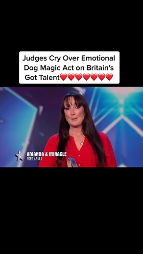 Emotional Dog Magic Act on Britain's Got Talent
