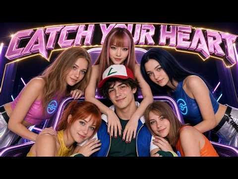 Ash Ketchum's Real Life Harem?! 😳 "Catch Your Heart" (Real Life Pokémon MV) | ELEXYA