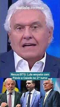 NEXUS/BTG POLL: LULA AND FLÁVIO BOLSONARO IN A STATISTICAL TIE FOR THE RUNOFF