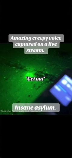 Creepy ghost voice caught on camera! Amazing voice captured in Rauceby insane asylum.