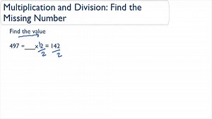 Multiplying and Dividing - Missing Number ( Video ) | Arithmetic