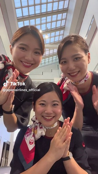 CLAP👏 #最後まで見てね #CA #GS #パイロット #JAL #japanairlines