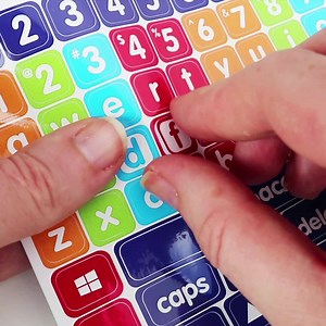 Help Your Kids Learn to Type. Easy to Stick On to Any Keyboard. Made in the USA 🇺🇸 | Bright Star Kids